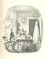 An illustration from Sylvester Sound, the Somnambulist. (Illustrated by Onwhyn.) [With a portrait of the author (1844)