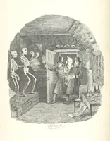 An illustration from Sylvester Sound, the Somnambulist. (Illustrated by Onwhyn.) [With a portrait of the author (1844)