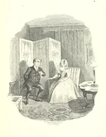 An illustration from Sylvester Sound, the Somnambulist. (Illustrated by Onwhyn.) [With a portrait of the author (1844)