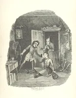 An illustration from Sylvester Sound, the Somnambulist. (Illustrated by Onwhyn.) [With a portrait of the author (1844)