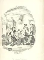An illustration from Sylvester Sound, the Somnambulist. (Illustrated by Onwhyn.) [With a portrait of the author (1844)