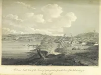 An illustration from An Account of the English Colony in New South Wales ... To which are added, some particulars of New Zealand; compiled ... from the MSS. of Lieutenant-Governor King ... Illustrated by engravings (1804)