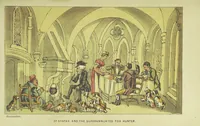 Picture 44 of 79 from Doctor Syntax's Three Tours: in search of the picturesque, consolation, and a wife ... The original edition, complete and unabridged, with the life and adventures of the author ... by John Camden Hotten. Eighty full page illustrations drawn and coloured after the originals by T. Rowlandson (1868), leaf 333