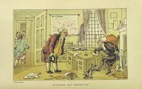 Picture 52 of 79 from Doctor Syntax's Three Tours: in search of the picturesque, consolation, and a wife ... The original edition, complete and unabridged, with the life and adventures of the author ... by John Camden Hotten. Eighty full page illustrations drawn and coloured after the originals by T. Rowlandson (1868), leaf 386