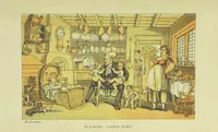 Picture 58 of 79 from Doctor Syntax's Three Tours: in search of the picturesque, consolation, and a wife ... The original edition, complete and unabridged, with the life and adventures of the author ... by John Camden Hotten. Eighty full page illustrations drawn and coloured after the originals by T. Rowlandson (1868), leaf 419