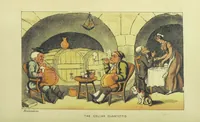 Picture 61 of 79 from Doctor Syntax's Three Tours: in search of the picturesque, consolation, and a wife ... The original edition, complete and unabridged, with the life and adventures of the author ... by John Camden Hotten. Eighty full page illustrations drawn and coloured after the originals by T. Rowlandson (1868), leaf 464