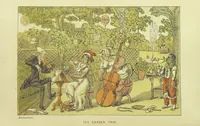 Picture 66 of 79 from Doctor Syntax's Three Tours: in search of the picturesque, consolation, and a wife ... The original edition, complete and unabridged, with the life and adventures of the author ... by John Camden Hotten. Eighty full page illustrations drawn and coloured after the originals by T. Rowlandson (1868), leaf 488