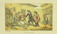 Picture 72 of 79 from Doctor Syntax's Three Tours: in search of the picturesque, consolation, and a wife ... The original edition, complete and unabridged, with the life and adventures of the author ... by John Camden Hotten. Eighty full page illustrations drawn and coloured after the originals by T. Rowlandson (1868), leaf 523