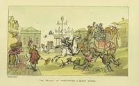 Picture 75 of 79 from Doctor Syntax's Three Tours: in search of the picturesque, consolation, and a wife ... The original edition, complete and unabridged, with the life and adventures of the author ... by John Camden Hotten. Eighty full page illustrations drawn and coloured after the originals by T. Rowlandson (1868), leaf 538