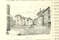 An illustration from Histoire de Saint-Chamond et de la seigneurie de Jarez depuis les temps les plus reculés jusqu'à nos jours (1890)