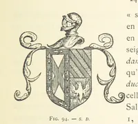 An illustration from Histoire de Saint-Chamond et de la seigneurie de Jarez depuis les temps les plus reculés jusqu'à nos jours (1890)
