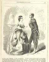 An illustration from The Confessions of a Page: or Revelations of the times of George the Fourth. By the author of the fourth series of the “Mysteries of London.” (Illustrated by “Phiz.”) (1861)