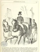 An illustration from The Confessions of a Page: or Revelations of the times of George the Fourth. By the author of the fourth series of the “Mysteries of London.” (Illustrated by “Phiz.”) (1861)