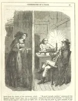 An illustration from The Confessions of a Page: or Revelations of the times of George the Fourth. By the author of the fourth series of the “Mysteries of London.” (Illustrated by “Phiz.”) (1861)