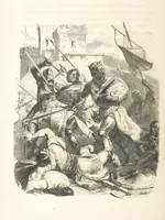 An illustration from Geschiedenis van België ... Versierd met 200 houtsneden, etc (1845)