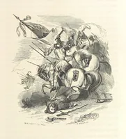 An illustration from Geschiedenis van België ... Versierd met 200 houtsneden, etc (1845)