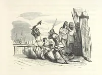 An illustration from Geschiedenis van België ... Versierd met 200 houtsneden, etc (1845)