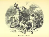 An illustration from Geschiedenis van België ... Versierd met 200 houtsneden, etc (1845)