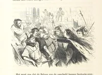 An illustration from Geschiedenis van België ... Versierd met 200 houtsneden, etc (1845)