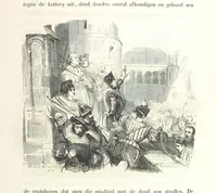 An illustration from Geschiedenis van België ... Versierd met 200 houtsneden, etc (1845)