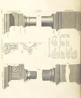 An illustration from The New Builder's Magazine, and Complete Architectural Library, for architects, surveyors, carpenters, etc (1819)