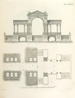 Picture 34 of 188 from The New Builder's Magazine, and Complete Architectural Library, for architects, surveyors, carpenters, etc (1819), leaf 195