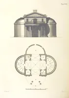 An illustration from The New Builder's Magazine, and Complete Architectural Library, for architects, surveyors, carpenters, etc (1819)