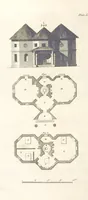An illustration from The New Builder's Magazine, and Complete Architectural Library, for architects, surveyors, carpenters, etc (1819)