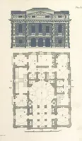 An illustration from The New Builder's Magazine, and Complete Architectural Library, for architects, surveyors, carpenters, etc (1819)