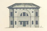 Picture 107 of 188 from The New Builder's Magazine, and Complete Architectural Library, for architects, surveyors, carpenters, etc (1819), leaf 375