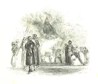 An illustration from Dramatic Scenes. With other poems, now first printed ... Illustrated (1857)