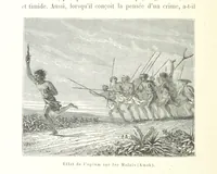 An illustration from Mœurs et caractères des peuples, Asie-Amérique-Océanie. Morceaux extraits de divers auteurs. [With illustrations (1879)