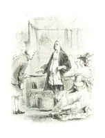 An illustration from Poems ... With a biographical and critical introduction by the Rev. Thomas Dale, and seventy-five illustrations, engraved by J. Orrin Smith, from drawings by John Gilbert (1841)