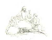 An illustration from Poems ... With a biographical and critical introduction by the Rev. Thomas Dale, and seventy-five illustrations, engraved by J. Orrin Smith, from drawings by John Gilbert (1841)