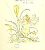 An illustration from Flora's Feast. A masque of flowers, penned & pictured by Walter Crane (1889)