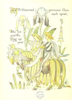 An illustration from Flora's Feast. A masque of flowers, penned & pictured by Walter Crane (1889)