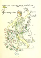 An illustration from Flora's Feast. A masque of flowers, penned & pictured by Walter Crane (1889)