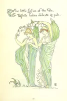 An illustration from Flora's Feast. A masque of flowers, penned & pictured by Walter Crane (1889)