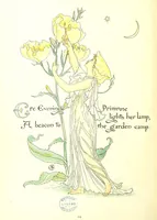 An illustration from Flora's Feast. A masque of flowers, penned & pictured by Walter Crane (1889)