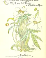 An illustration from Flora's Feast. A masque of flowers, penned & pictured by Walter Crane (1889)
