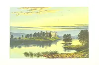 An illustration from Scottish Loch Scenery. Illustrated in a series of coloured plates from drawings by A. F. Lydon. With descriptive text by T. A. Croal (1882)