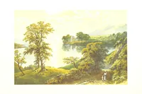 An illustration from Scottish Loch Scenery. Illustrated in a series of coloured plates from drawings by A. F. Lydon. With descriptive text by T. A. Croal (1882)