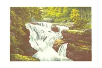 An illustration from Scottish Loch Scenery. Illustrated in a series of coloured plates from drawings by A. F. Lydon. With descriptive text by T. A. Croal (1882)