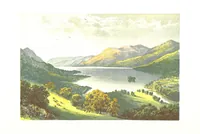 An illustration from Scottish Loch Scenery. Illustrated in a series of coloured plates from drawings by A. F. Lydon. With descriptive text by T. A. Croal (1882)