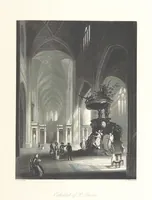 An illustration from The American in Europe: being “guesses” and “calculations” on men and manners; made during a tour through the most important portions of Europe. [With plates (1850)