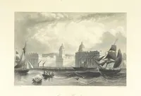 An illustration from The American in Europe: being “guesses” and “calculations” on men and manners; made during a tour through the most important portions of Europe. [With plates (1850)