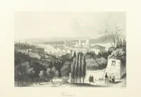 An illustration from The American in Europe: being “guesses” and “calculations” on men and manners; made during a tour through the most important portions of Europe. [With plates (1850)