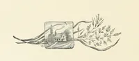 An illustration from Poets in the Garden. [With plates (1886)