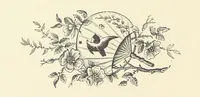 An illustration from Poets in the Garden. [With plates (1886)