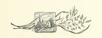 An illustration from Poets in the Garden. [With plates (1886)
